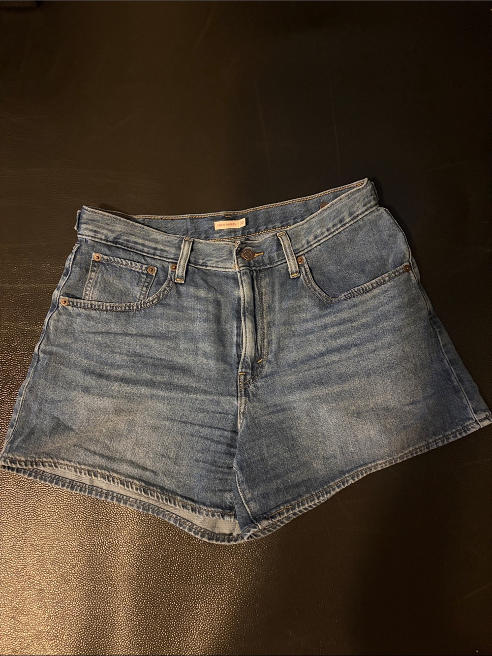 Levi's Women's Denim Shorts in Light Blue Wash